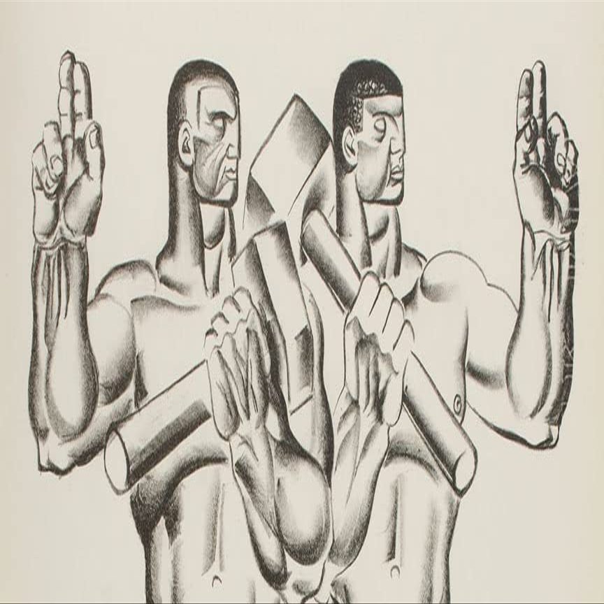 Hugo Gellert : Untitled : 1933 : Archival Quality Art Print