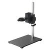 JUIYU Microscope Accessories Kit 38MP 1080P USB Industry Electronic Video Microscope Camera 100X 120X 130X Zoom C-Mount Lens Microscope Slides (Color : E Stand)