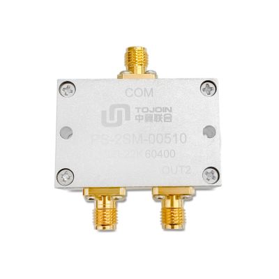 TOJOIN Passive Power Splitter/Divider 2way SMA Connectors Coaxial Cable Splitter 0.005-1GHZ RF/Microwave Measurements Accessories Splitter Coaxial, Antenna System Corrosion Resistant (PS-2SM-00510)
