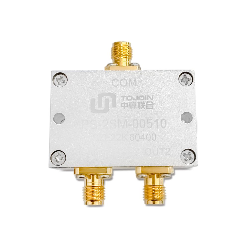 TOJOIN Passive Power Splitter/Divider 2way SMA Connectors Coaxial Cable Splitter 0.005-1GHZ RF/Microwave Measurements Accessories Splitter Coaxial, Antenna System Corrosion Resistant (PS-2SM-00510)