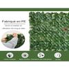 sxysdkjco Artificial Ivy Privacy Fence Screen Greenery Wall 2x8m/6.56x26.25ft,Outdoor Privacy Screens and Panels,Green Screen Fake Plant Privacy Screen Home Improvement view 3