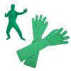 2Pcs Chromakey Green Screen Gloves,Universal Chromakey Green Screen Gloves Effects Background Chroma Keying Green Gloves for Green Screen Photography Photo Video view 2