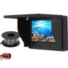 Fishing Camera Monitor, 4.3Inch Underwater Fishing Camera DVR Underwater Fish Finder, Portable Fishing Video Camera LCD Monitor for Kayak Boat Sea Fishing view 1