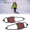 Coarse Sand Snow Shoes Cover, 1 Pair One Size Anti Skid Shoe Cover Coarse Sand Winter Anti Slip Ice Snow Shoes Traction Cleat Crampons Shoes Covers view 3