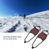 Coarse Sand Snow Shoes Cover, 1 Pair One Size Anti Skid Shoe Cover Coarse Sand Winter Anti Slip Ice Snow Shoes Traction Cleat Crampons Shoes Covers view 4