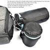 4Pcs Camera Lens Pouch, DSLR Camera Lens Pouch Neoprene Lens Bag Zipper Bag with Metal Hook for Camera Lens view 2