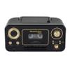 Studebaker Bluetooth Portable Stereo CD, AM/FM Stereo Radio and Cassette Player/Recorder (Black & Gold) view 2