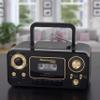 Studebaker Bluetooth Portable Stereo CD, AM/FM Stereo Radio and Cassette Player/Recorder (Black & Gold) view 4