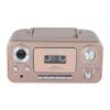 Portable Stereo CD Player with Bluetooth, AM/FM Stereo Radio and Cassette Player/Recorder (Rose & Gold) view 2