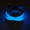 Blue Electroluminescent (EL) Tape Strip - 100cm w/two connectors view 1