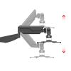 Projector Tripod Projector Hanger Pneumatic Wall Hanging Ceiling Lifting Projector Bracket Universal Rotary Telescopic Hanger Projector Mount view 4