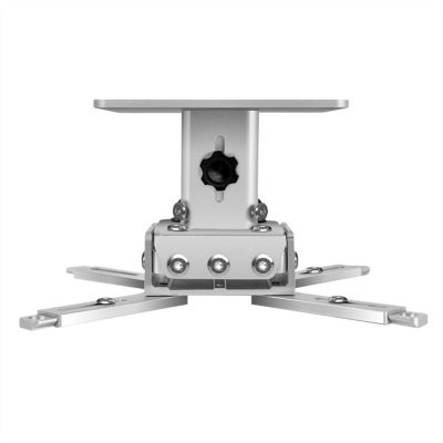Projector Tripod Projector Lifting Bracket Wall Hanging Hanger Aluminum Alloy Hanger Projector Universal Lifting Telescopic Bracket Projector Mount (Color : Silver Short Rod(HQ130))