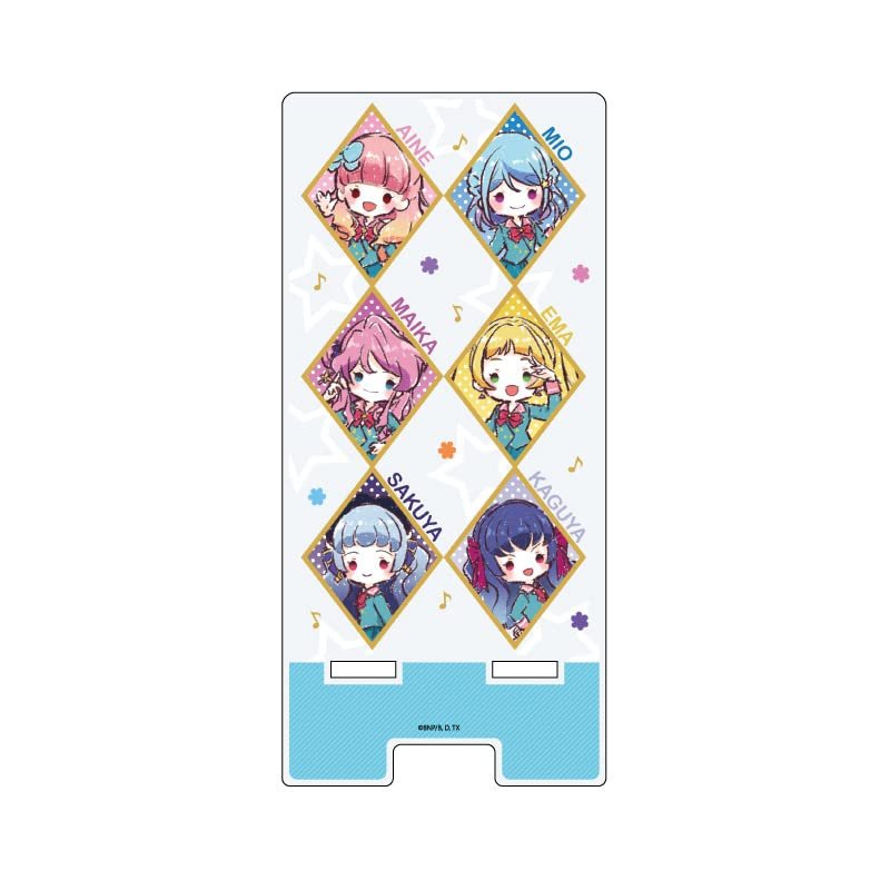 Aikatsu Friends! & Aikatsu on Parade! 01 Aine & Mai Flower & Emma & Sakuya & Kaguya [Graph Art Illustration] Smakara Stand