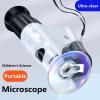 JUIYU Microscope Accessories Kit 100X Mobile Phone Microscope with Mobile Phone Clip, Handheld Microscope Magnifying Glass Microscope Slides view 3