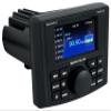 Rockville RGHR-ZA Bundle: 4-Zone Marine Gauge-Hole Stereo Receiver w/Bluetooth App Control, Wired Remote, (2) Pair WB65KLED Black 6.5-in 300W Peak/150W RMS LED Wakeboard Tower Speakers, 3-Items view 2