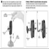 ARKON Robust Mount Shaft Black Retail (SP-RM250) & 25mm (1 inch) Ball to 25mm Ball Adapter Retail Black (SP25MMPL) view 4