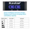 Kastar 3-Pack NP-F570 Battery and LED2 USB Charger Compatible with P5, R5, R5, R6 UHB, R7, R72, R7S, U6, SWIT CM-S75C, CM-S75F On-Camera Field Monitor view 3