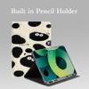 kaitesi Floral Case Compatible with iPad 6th 5th Generation 9.7 inch iPad Air/Air 2 Case Flower Pattern Cute Slim Leather Smart Cover,Color A view 3