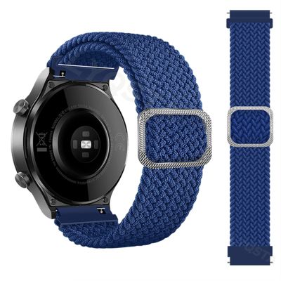 DFAMIN Braided Correa Wrist Strap Bands for COROS APEX Pro/APEX 46 42mm Smartwatch Watchband PACE 2 PACE2 Bracelet Correa (Color : Blue, Size : 22mm Universal)