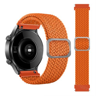 DFAMIN Braided Correa Wrist Strap Bands for COROS APEX Pro/APEX 46 42mm Smartwatch Watchband PACE 2 PACE2 Bracelet Correa (Color : Orange, Size : 20mm Universal)