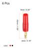 PATIKIL Banana Plugs Speaker Banana Plugs Screw Type 4mm Gold-Plated Copper Red Black for Speaker Wires, Sound Systems, Video Receivers, Home Theater Pack of 6 view 2