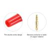 PATIKIL Banana Plugs Speaker Banana Plugs Screw Type 4mm Gold-Plated Copper Red Black for Speaker Wires, Sound Systems, Video Receivers, Home Theater Pack of 6 view 3