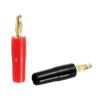 PATIKIL Banana Plugs Speaker Banana Plugs Screw Type 4mm Gold-Plated Copper Red Black for Speaker Wires, Sound Systems, Video Receivers, Home Theater Pack of 6 view 4