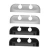 ULDIGI 4pcs Desk Wire Holder Silicone Cable Organizers Adhesive Cord Clips Cable Management Desktop Cord Holder view 1