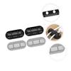 ULDIGI 4pcs Desk Wire Holder Silicone Cable Organizers Adhesive Cord Clips Cable Management Desktop Cord Holder view 2