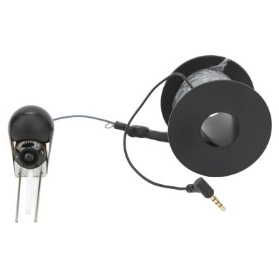 Fish Finder Camera 3.5mm Plug CVBS Format Single Fishing Camera Range Plug and Play Bright Image (20m/65.6ft)
