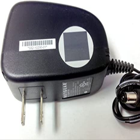 Replacement Power Adapter Compatible with Netgear SAS030F1 P030WF120B 332-10643-01 332-10200-002 332-10200-001 12V 2.5A Works with Modem Router