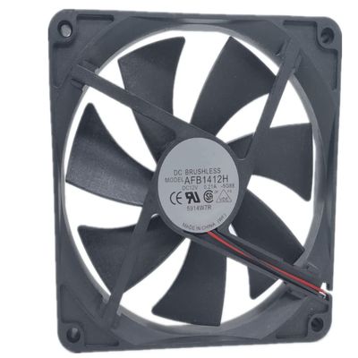 AFB1412H 12V 0.21A 140X140X25MM 2-Wire Cooling Fan