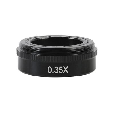 JUIYU Microscope Accessories Kit 0.5X/0.35X/2X/1X Glass Lens 42mm for Industry Video Microscope Camera Microscope Slides (Size : 0.35X 0.5X 1X 2X)