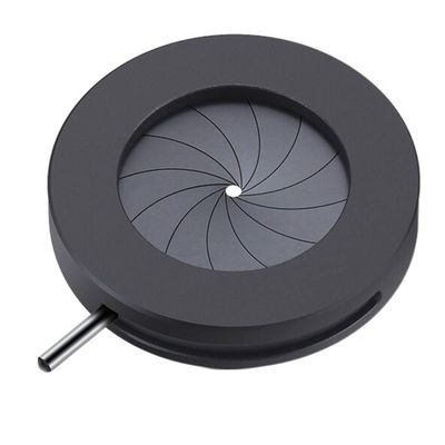 JUIYU Microscope Accessories Kit 1pc Optical Iris Diaphragm Iris Module 1.5-23mm Adjustable Manual Aperture for Microscope Microscope Slides