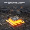 Baieyu Fanless Industrial Mini PC, Core i5-8260U Mini Computer Windows 11 Pro 16GB DDR4 256GB, Industrial PC Fanless 4K Triple Display Support HTPC, WiFi, BT4.2 view 2