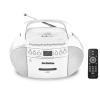 Gelielim Portable CD and Cassette Player Boombox Combo, AM/FM Radio Tape Recorder Casette Player with Remote, Bluetooth CD Tape Player USB Playback & Earphone Jack,Battery Powered/Plug in for Home view 1