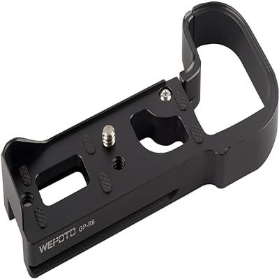 WEPOTO for Canon R5 R5C R6 R6 Mark II Camera Hand Grip Quick Release Plate