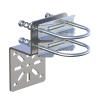 Aimeboost Pole Mount Bracket Anti Vibration Antenna Mount Hardware Accessories [ Without The Pole ] for Outside Home Antenna Pole Holder Antenna Pole Mount Kits view 1