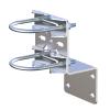 Aimeboost Pole Mount Bracket Anti Vibration Antenna Mount Hardware Accessories [ Without The Pole ] for Outside Home Antenna Pole Holder Antenna Pole Mount Kits view 3