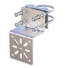 Aimeboost Pole Mount Bracket Anti Vibration Antenna Mount Hardware Accessories [ Without The Pole ] for Outside Home Antenna Pole Holder Antenna Pole Mount Kits view 4