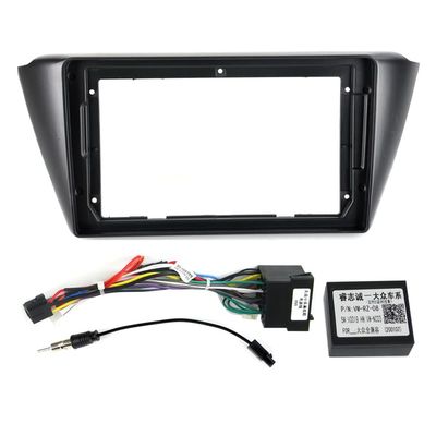 10.1''Car Fascia Panel for inch for inch for Skoda Fabia 2015 Stereo Frame Cable