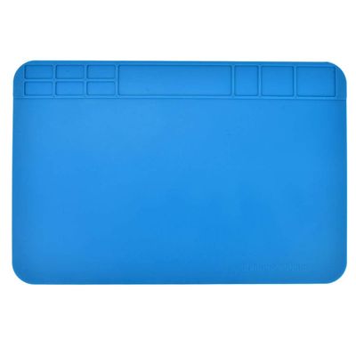 Heat Insulation Silicone Pad, Mobile Phone Computer Repair Disassembly Work Station Desktop Mat for Digital Equipment Repair, Disassembly