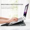 11-17 Inch Universal Multi-Function Waterproof Notebook Bag, 3-In-1 Stand Foldable Laptop Padded Pouch, Portable Computer Stand With Mouse Pouch (Brown,15/15.6 inch) view 2