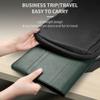 11-17 Inch Universal Multi-Function Waterproof Notebook Bag, 3-In-1 Stand Foldable Laptop Padded Pouch, Portable Computer Stand With Mouse Pouch (Brown,15/15.6 inch) view 3