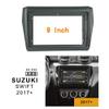 9 inch Car Radio Fascia Panel for Suzuki Swift 2017~2019 Stereo Frame view 2