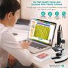 JUIYU Microscope Accessories Kit 120X  1200X Kids 85+ Piece Premium Microscope, Color Camera Software Kit Microscope Slides view 3