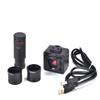 JUIYU Microscope Accessories Kit 5MP USB Digital Video Microscope Industrial Camera with 0.5X Eyepiece C-Mount 23.2mm Adapter 30/30.5mm Rings Microscope Slides view 1