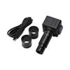 JUIYU Microscope Accessories Kit 5MP USB Digital Video Microscope Industrial Camera with 0.5X Eyepiece C-Mount 23.2mm Adapter 30/30.5mm Rings Microscope Slides view 3