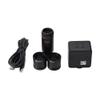 JUIYU Microscope Accessories Kit 5MP USB Digital Video Microscope Industrial Camera with 0.5X Eyepiece C-Mount 23.2mm Adapter 30/30.5mm Rings Microscope Slides view 4