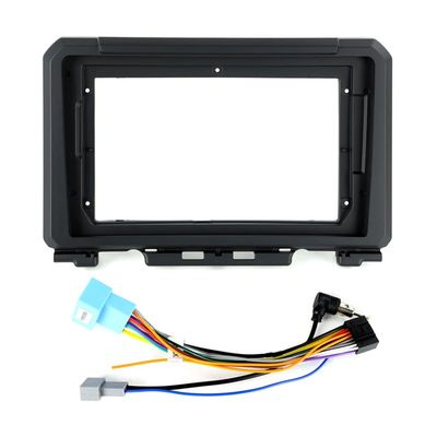 9 inch Car Radio Fascia Panel for Suzuki Jimny 2018-2020 Stereo Frame Harness